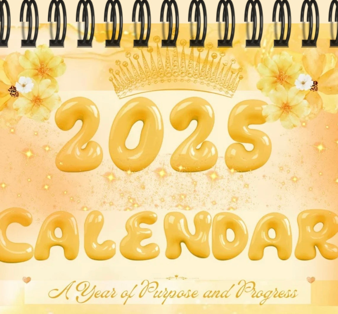 2025 Calendar: A Year of Purpose and Progress