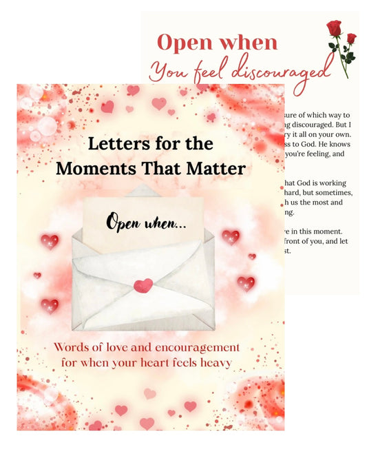 Letter Bundles: Words of love and encouragement for when your heart feels heavy