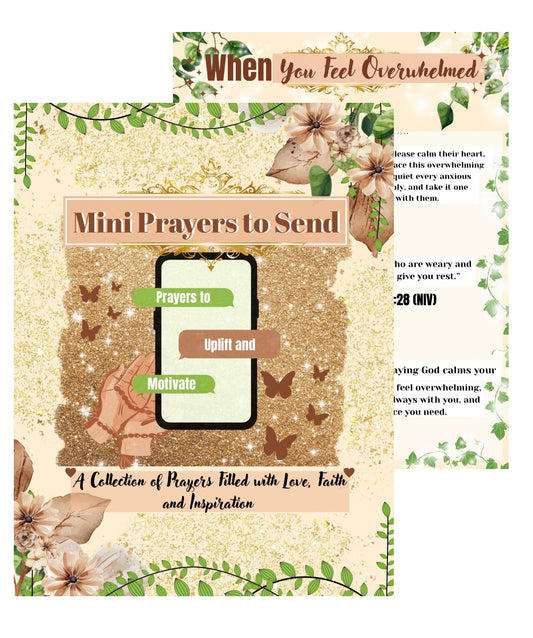 Mini Prayers to Send: A Collection of Prayers Filled with Love, Faith, and Inspiration